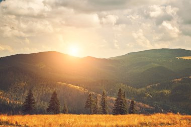 güzel dağ manzarası