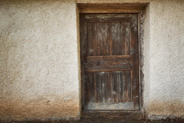 Puerta de madera vieja —  Fotos de Stock