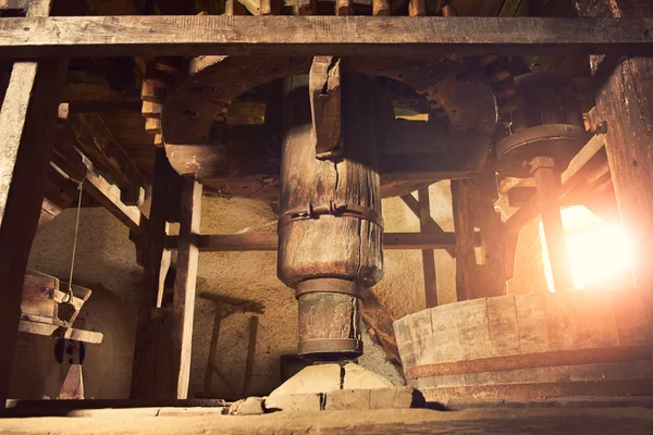 Old wooden windmill — Stock Photo, Image