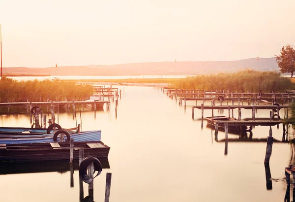 Old wooden boats — Stock Photo, Image