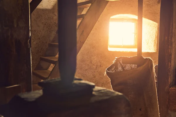 Old wooden windmill — Stock Photo, Image