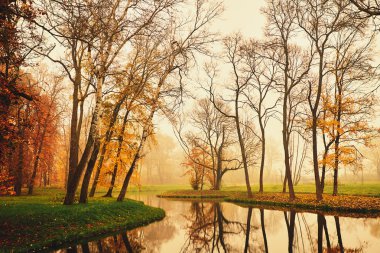 Güz Parkı 'ndaki göl