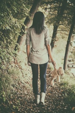 oyuncak ayı ve kız