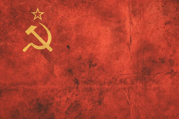 Sovjetunionens flagga — Stockfoto