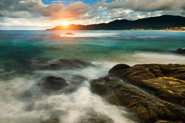 Sorprendente alba in Grecia — Foto Stock