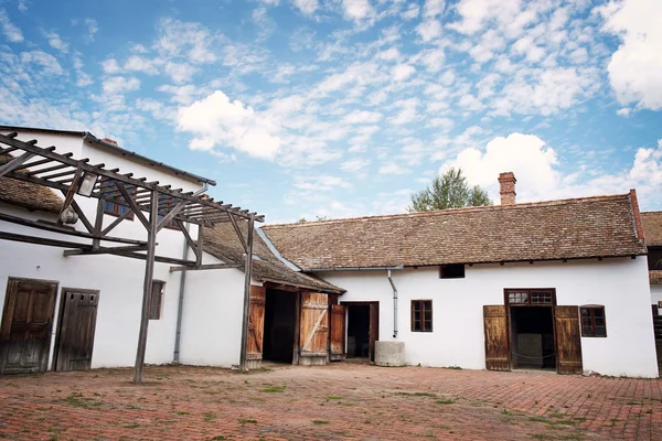 Casa del aldeano en museo al aire libre — Foto de Stock