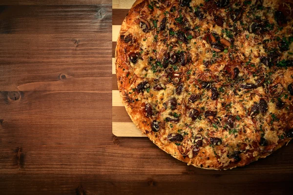 맛 있는 이탈리아 피자 — 스톡 사진
