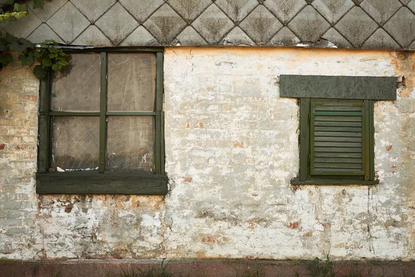 Gamla hus bakgrund — Stockfoto