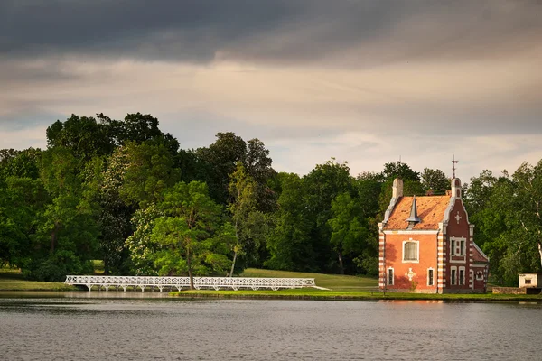 Red brick Chapel — Stock Photo, Image