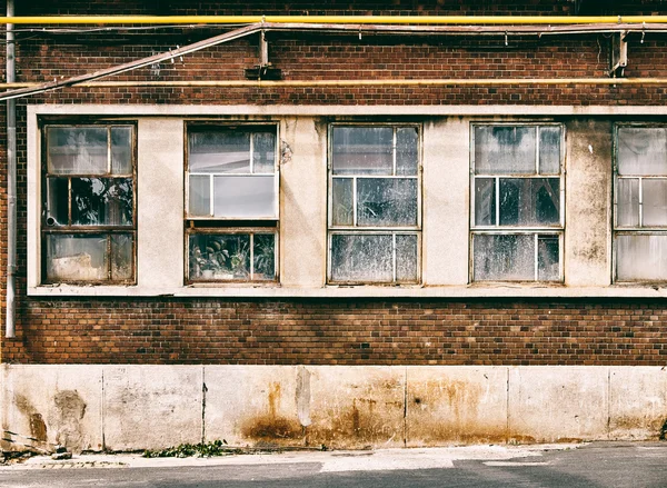 Industriebauten aufgegeben — Stockfoto