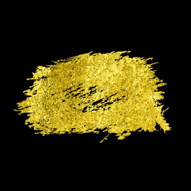 Altın doku elle çizilmiş fırça