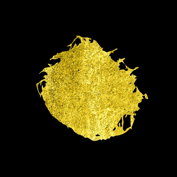 Textura de oro Cepillo dibujado a mano — Archivo Imágenes Vectoriales
