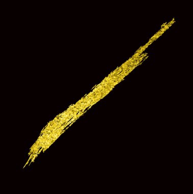 Altın doku elle çizilmiş fırça