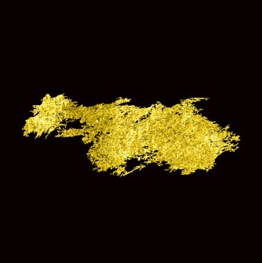 Altın doku elle çizilmiş fırça