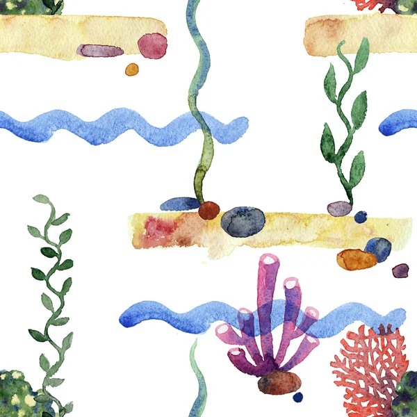 Kleurrijke zee patroon — Stockfoto