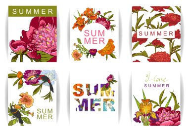  Peonies ile çiçek arka plan