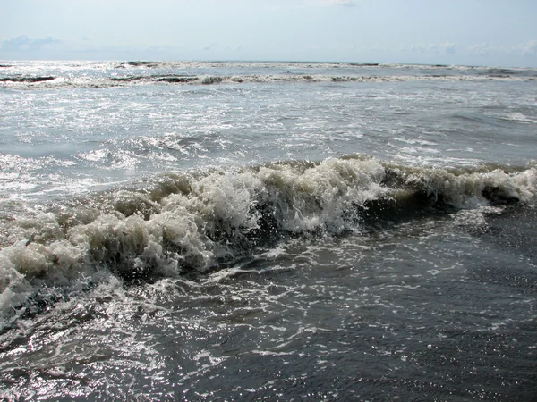 Bella onda grande a Black Sand Beach — Foto Stock