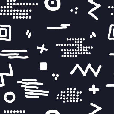  Renkli, soyut, dikişsiz desen