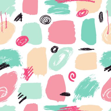 Fırça darbeleriyle soyut arkaplan