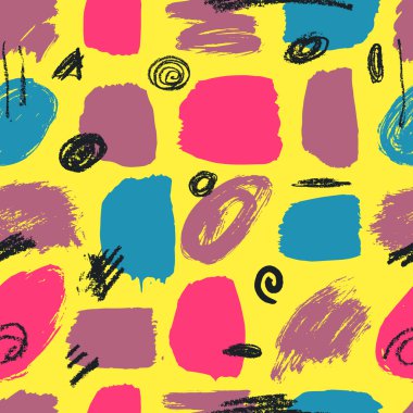 Fırça darbeleriyle soyut arkaplan