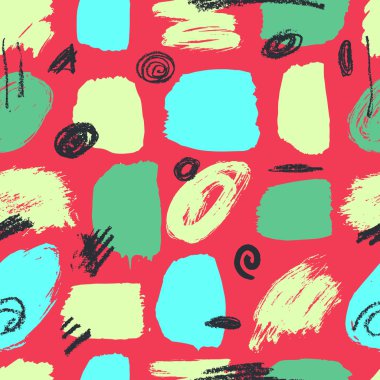 Fırça darbeleriyle soyut arkaplan