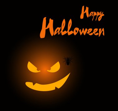 Mutlu Cadılar Bayramı Kartı