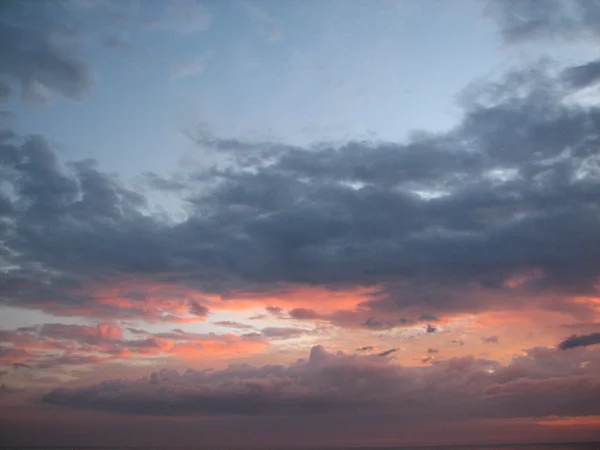 Puesta de sol en el mar —  Fotos de Stock