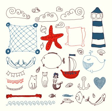 Deniz nesneleri koleksiyonu ayarla.