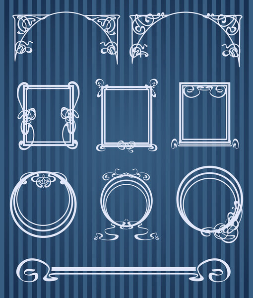 Набор винтажных рам