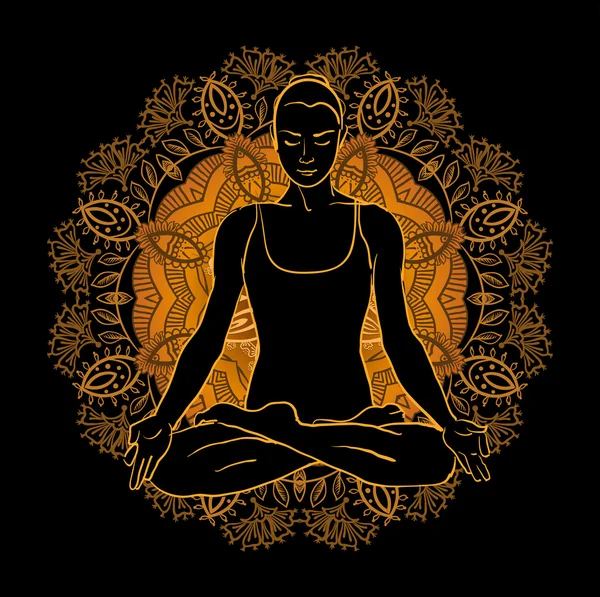 Yoga yapan kadın