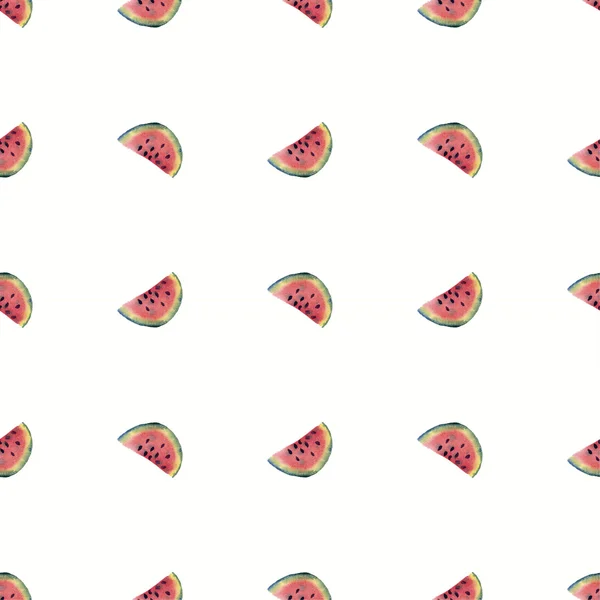 Watermelon slices pattern — Stock Photo, Image