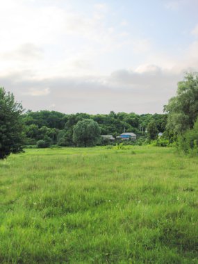 Yaz çim alan, yatay