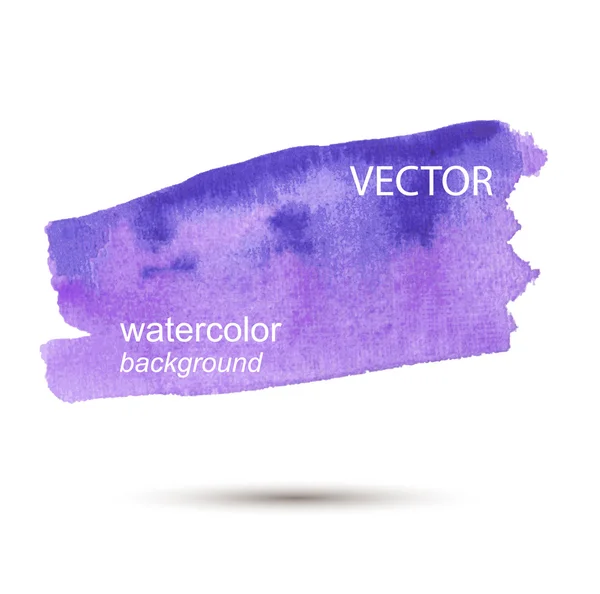 Abstrakt akvarell handmålad bakgrund — Stock vektor