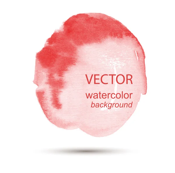 Abstraktní akvarel ručně malované pozadí — Stockový vektor