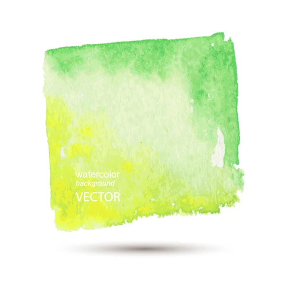 Abstracte aquarel hand geschilderd achtergrond — Stockvector