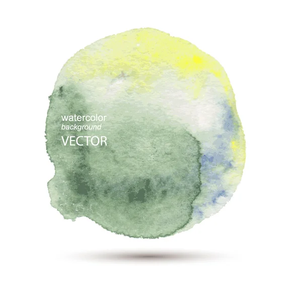 Acuarela abstracta pintado a mano fondo — Vector de stock