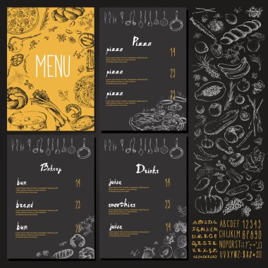 Restoran yemek menüsü ayarla