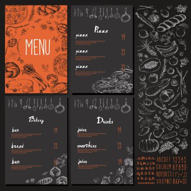 Restoran yemek menüsü ayarla