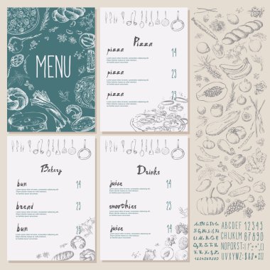 Restoran yemek menüsü ayarla