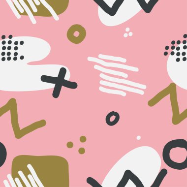 geometrik şekiller ile Seamless Modeli