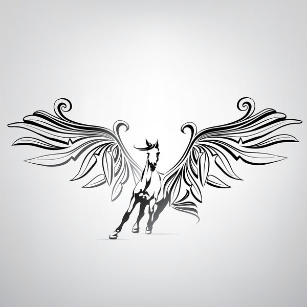 Силуэт управления Пегасом
