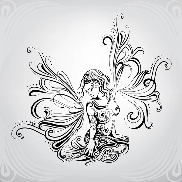 25782 Fairy Tattoo Images Stock Photos  Vectors  Shutterstock