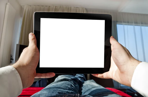 Adam tablet rahatlatıcı - görüş fotoğraf ile