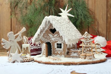 Melek olarak gingerbread. 