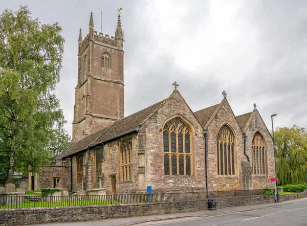 Johns Baptist Church Chipping Sodbury South Gloucestershire England Egyesült Királyság Jogdíjmentes Stock Fotók