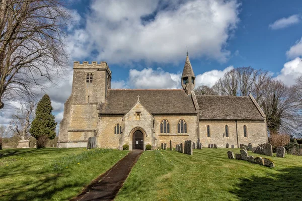 Mary Virgin Parish Church Castle Eaton Wiltshire England United Kingdom — Stock Photo, Image