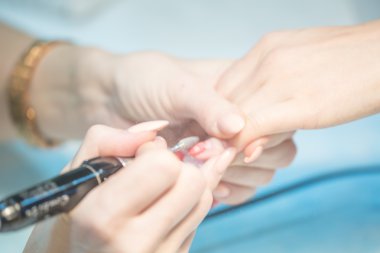 Manikür spa salonda oluşturma