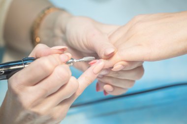 Manikür spa salonda oluşturma