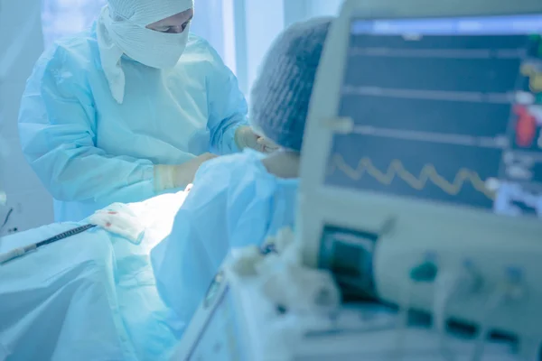 The surgery to change the shape of the nose — Stock Photo, Image