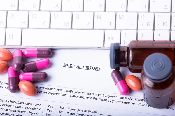 Foto obat-obatan medis untuk mengobati orang — Stok Foto